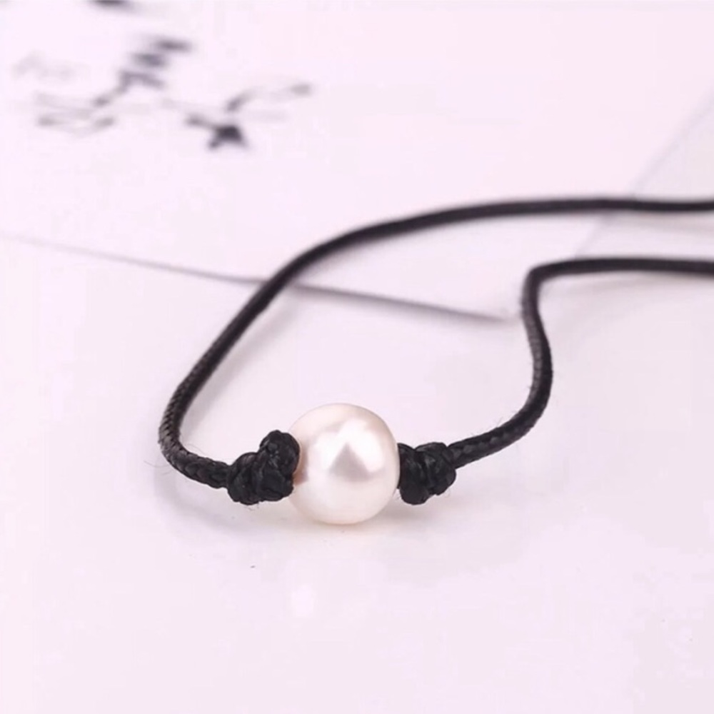 New! Pearl Choker Necklace